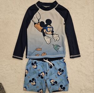 Carter's Disney Toddler Rashguard Swim Set